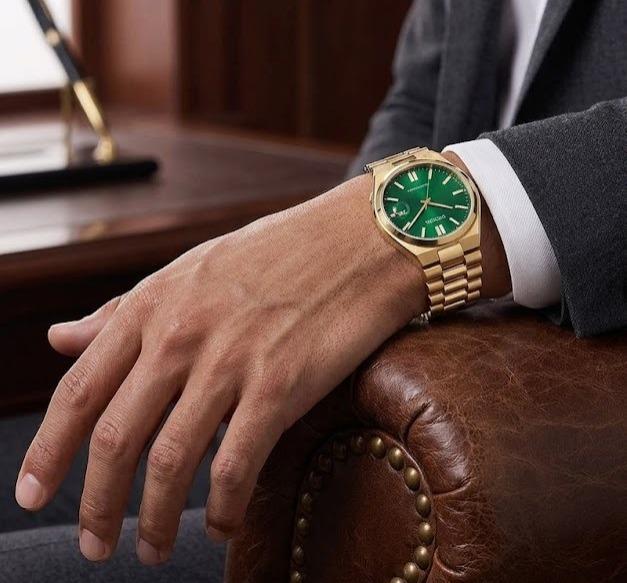 Citizen Tsuyosa Automático · Dorado / Esfera verde