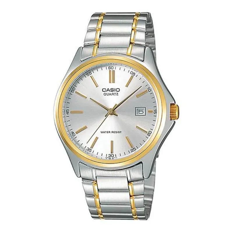 Casio MTP-1183G · Acero dorado / Cara blanca