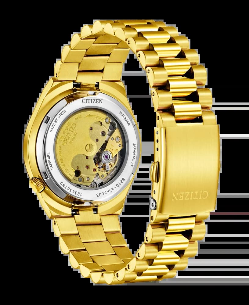 Citizen Tsuyosa Automático · Dorado / Esfera verde